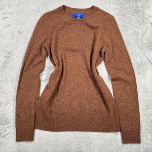 Apt. 9 Cashmere Sweater Brown Long Sleeve Womens XS Quiet Luxury Preppy Neutral